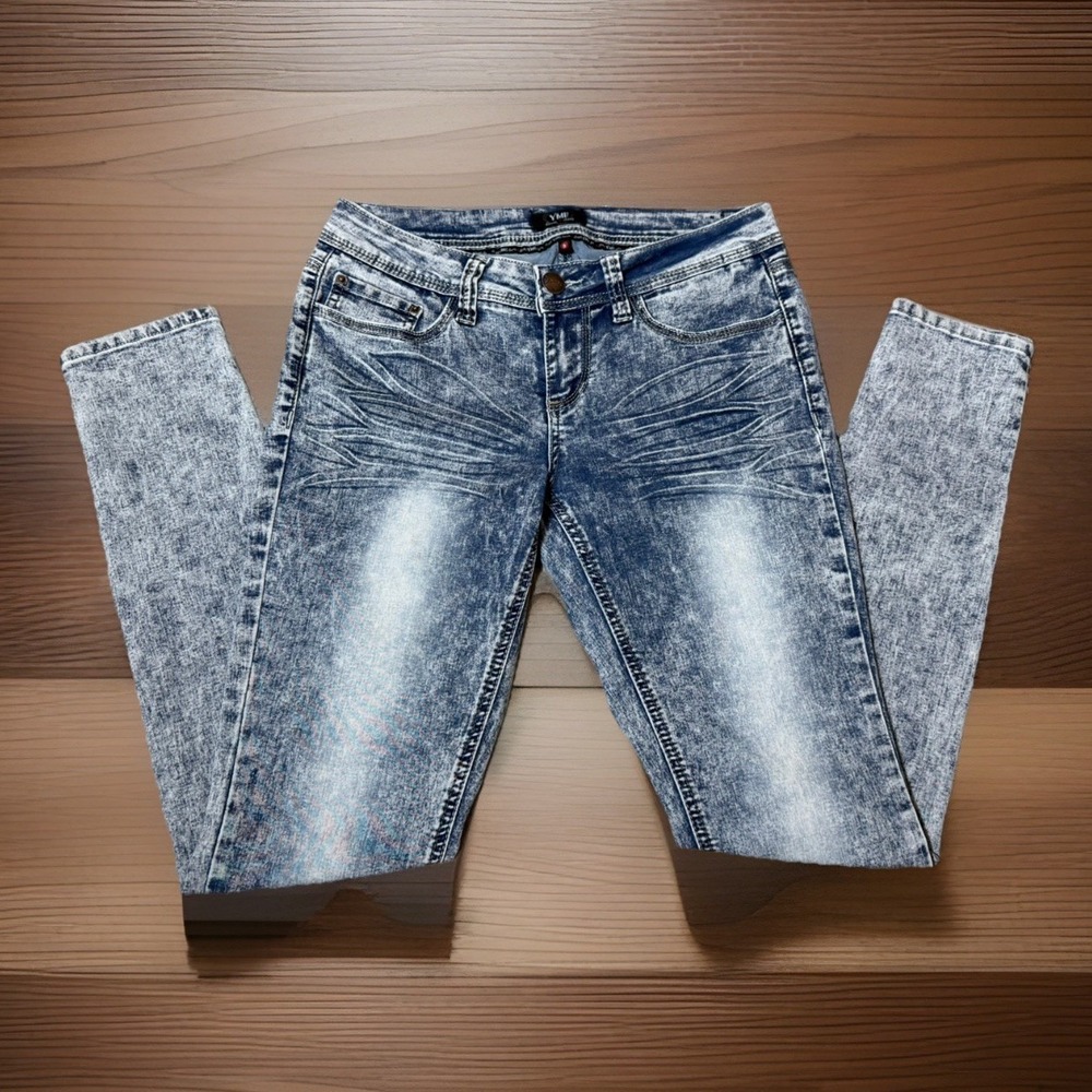 YMI Love Jeans Womens Acid Wash Wanna Betta Butt Size 9 Y2K 90S Grunge